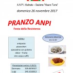 Locandina Pranzo ANPI 2017